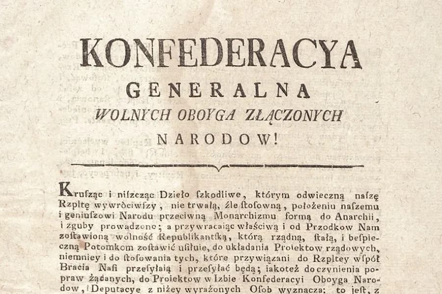 Kto zawiązał konfederacje i jakie miało to konsekwencje dla Polski